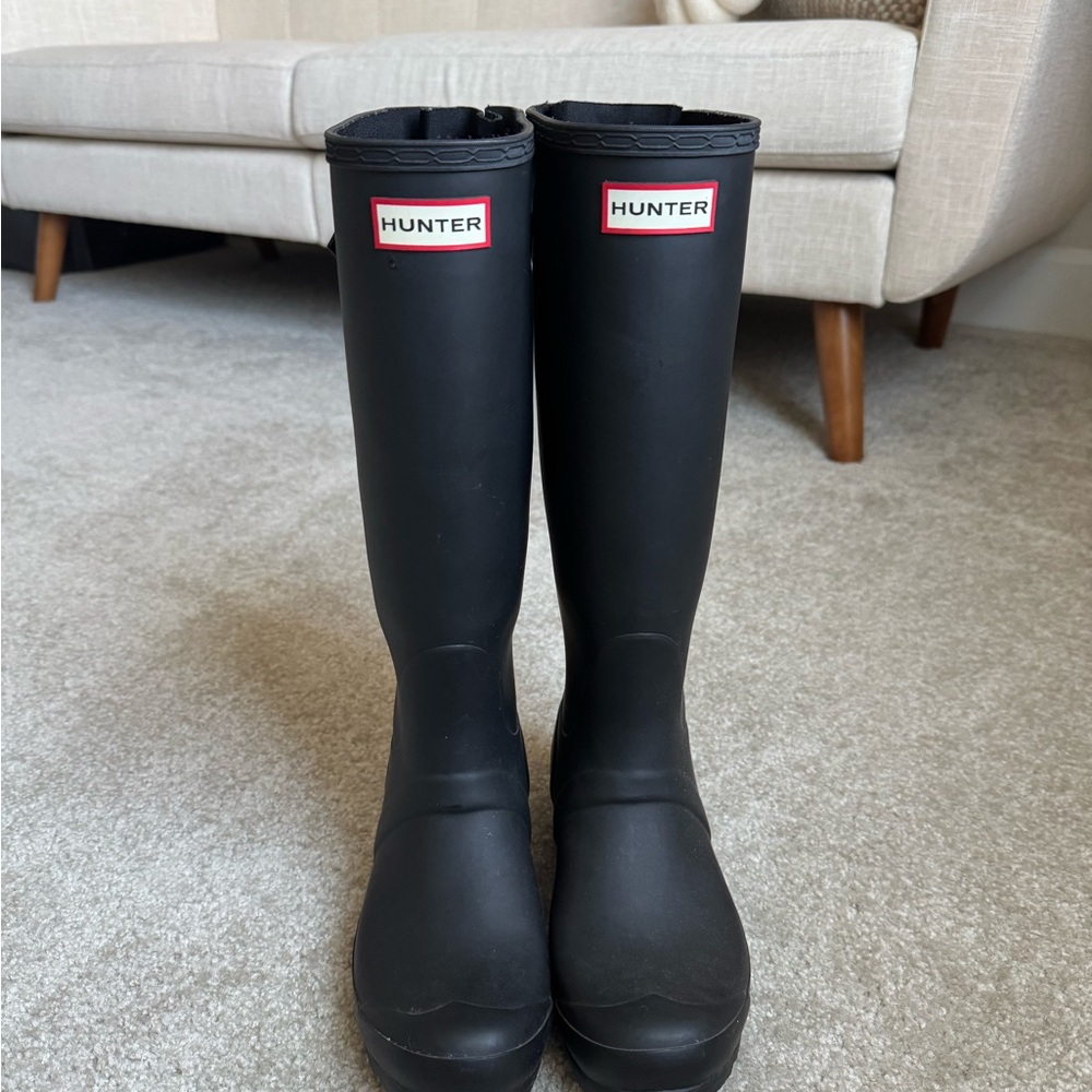 Hunter Classic Black Waterproof Boots